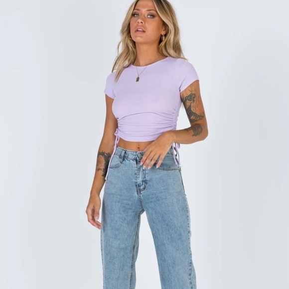 Princess Polly NWT lilac tee - Picture 5 of 6